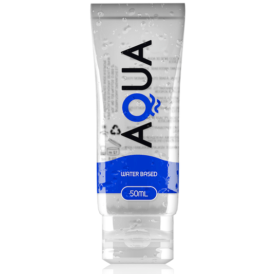 Gleitmittel Gleitgel AQUA® Quality Wasserbasis 50ml Gleitcreme ohne Kleben Lube