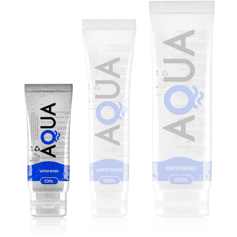 Gleitmittel Gleitgel AQUA® Quality Wasserbasis 50ml Gleitcreme ohne Kleben Lube