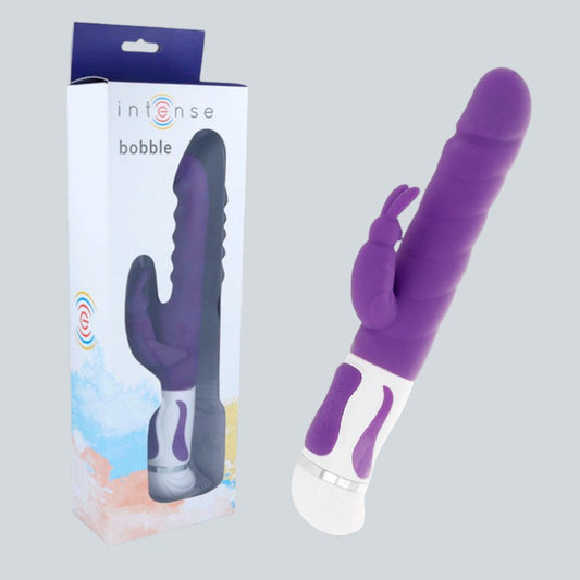INTENSE - BOBBLE VIBRATOR ROTATOR LILA SILIKON